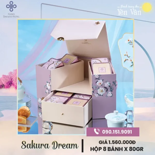 Bánh trung thu khách sạn Daewoo Hà Nội 2025 (1)