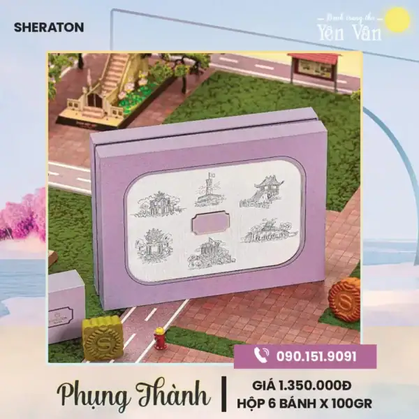 Bánh trung thu khách sạn Sheraton 2025 (1)