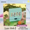 Bánh trung thu khách sạn sheraton hộp lam kinh