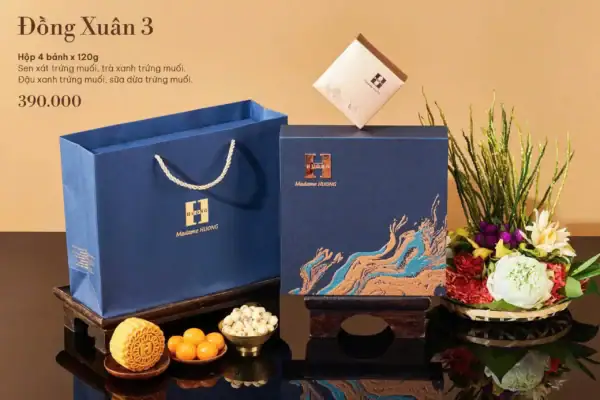Bánh trung thu Madame Hương 2025 hộp Đồng Xuân 3
