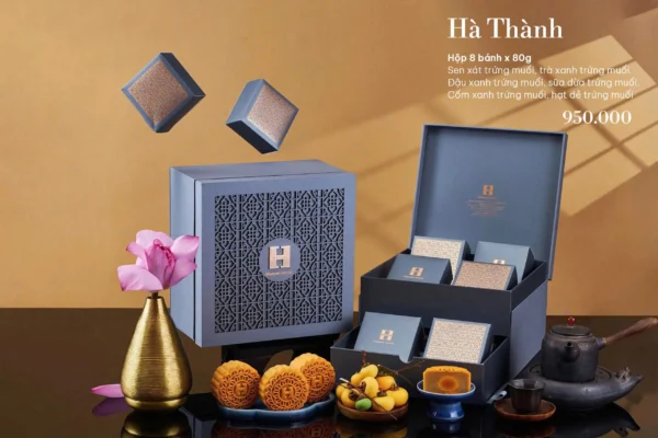 Bánh trung thu Madame Hương 2025 hộp Hà Thành