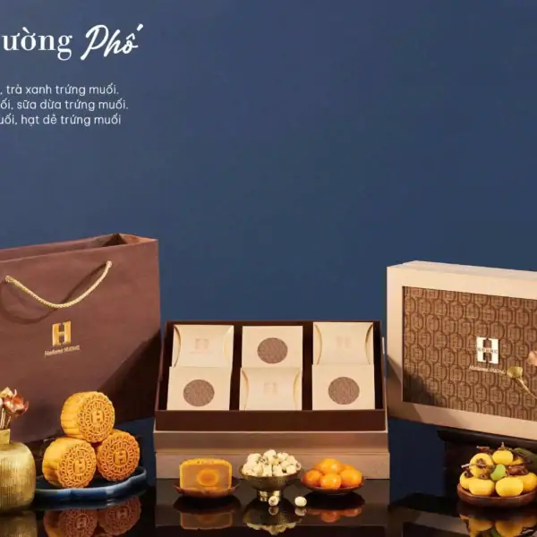Bánh trung thu Madame Huong 2025 hộp Hàng Đường Phố