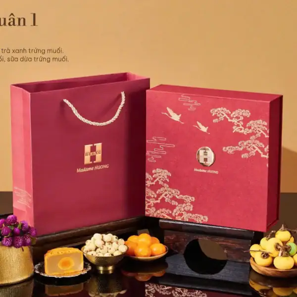 Bánh trung thu Madame Hương hộp Đồng Xuân 1