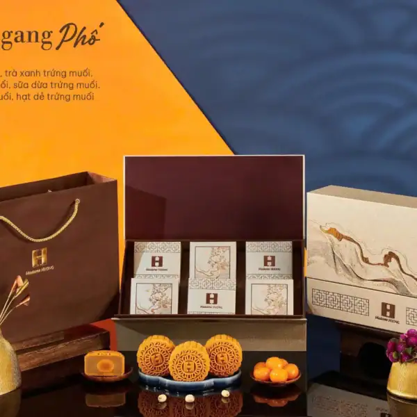 Bánh trung thu Madame Hương hộp Hàng Ngang Phố 2025