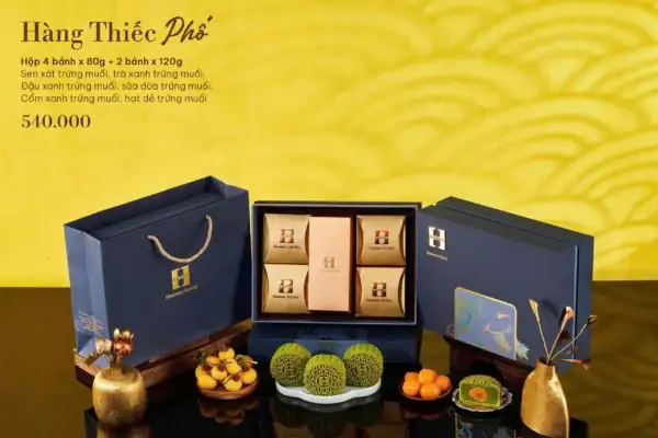 Bánh trung thu Madame Huong hộp Hàng Thiếc Phố 2025
