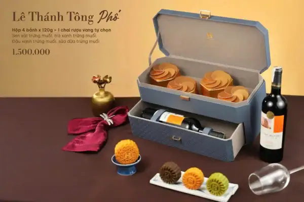 Bánh trung thu Madame Hương hộp Lê Thánh Tông