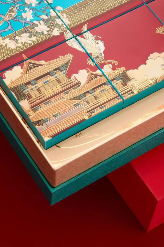 Hộp Hứng Khởi bánh trung thu Maison 2025 Hộp Hứng Khởi bánh trung thu Maison 2025