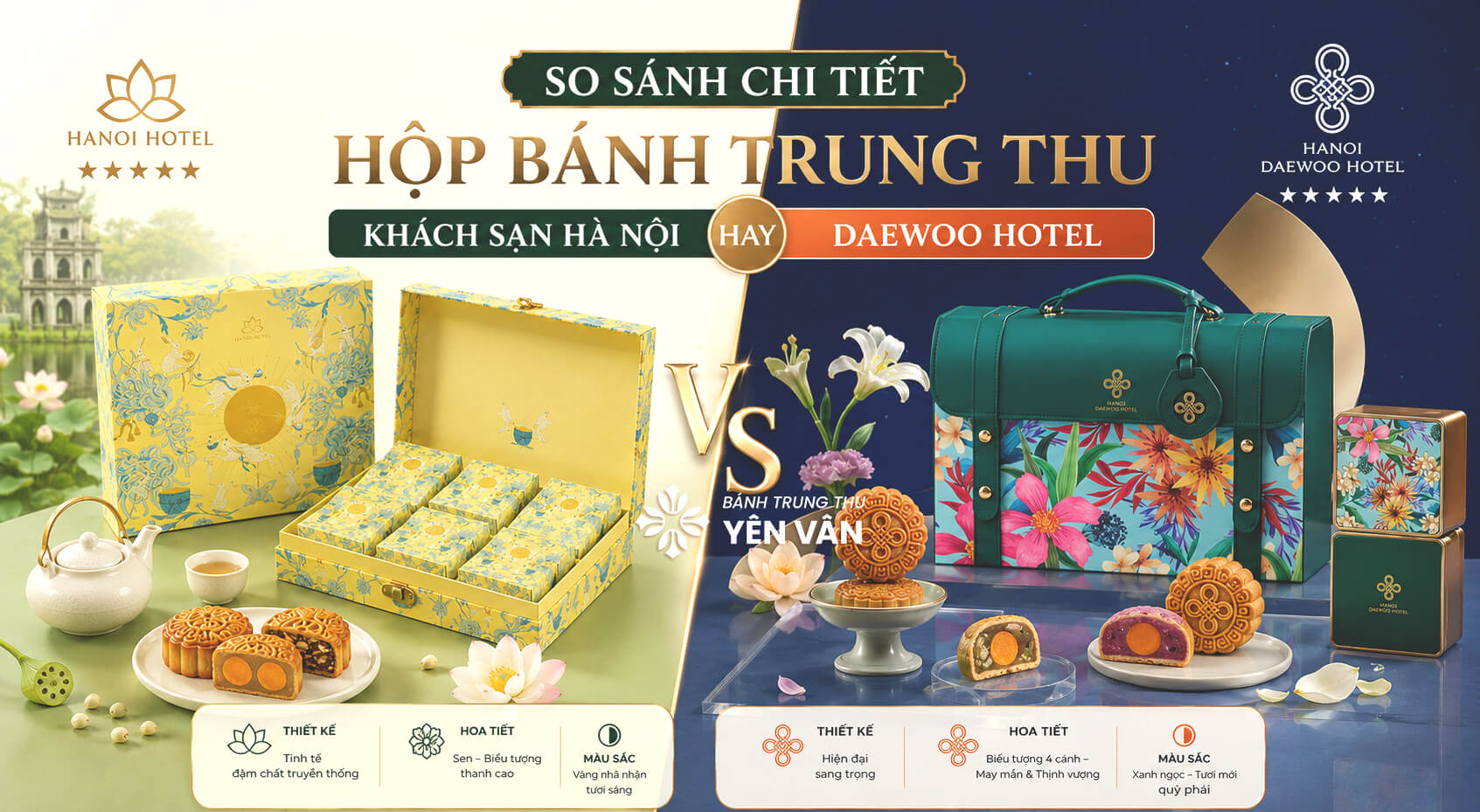 so sánh bánh trung thu Daewoo và Hanoi Hotel 33 (1)